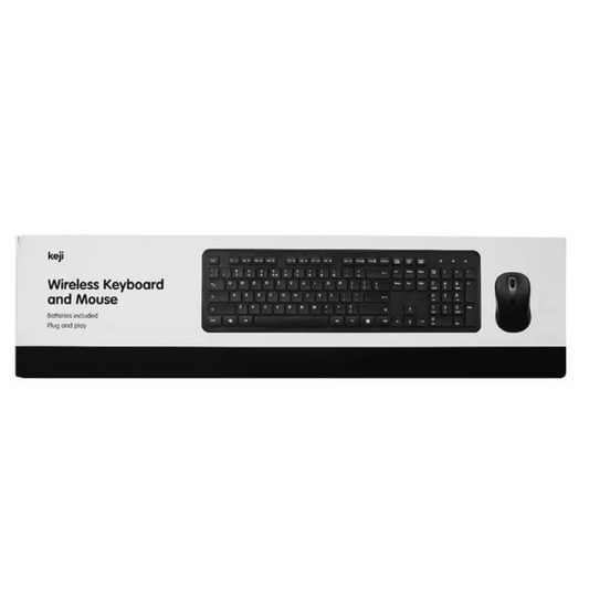 Keiji Wireless Keyboard and Mouse Combo NEW