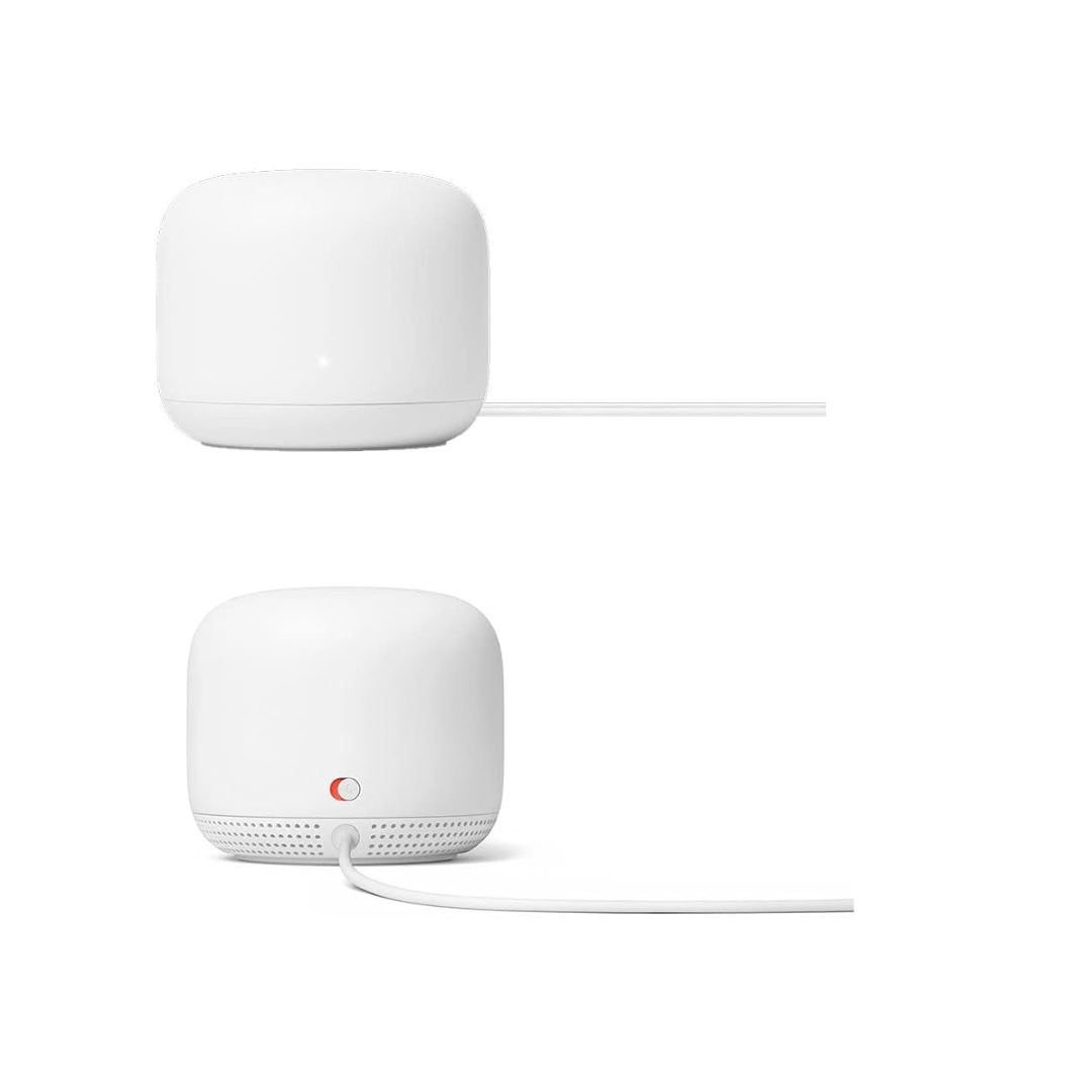 Google Nest WiFi Mesh Router 3 Pack | GA00823 | 1 Router + 2 WiFi Points | New Sealed