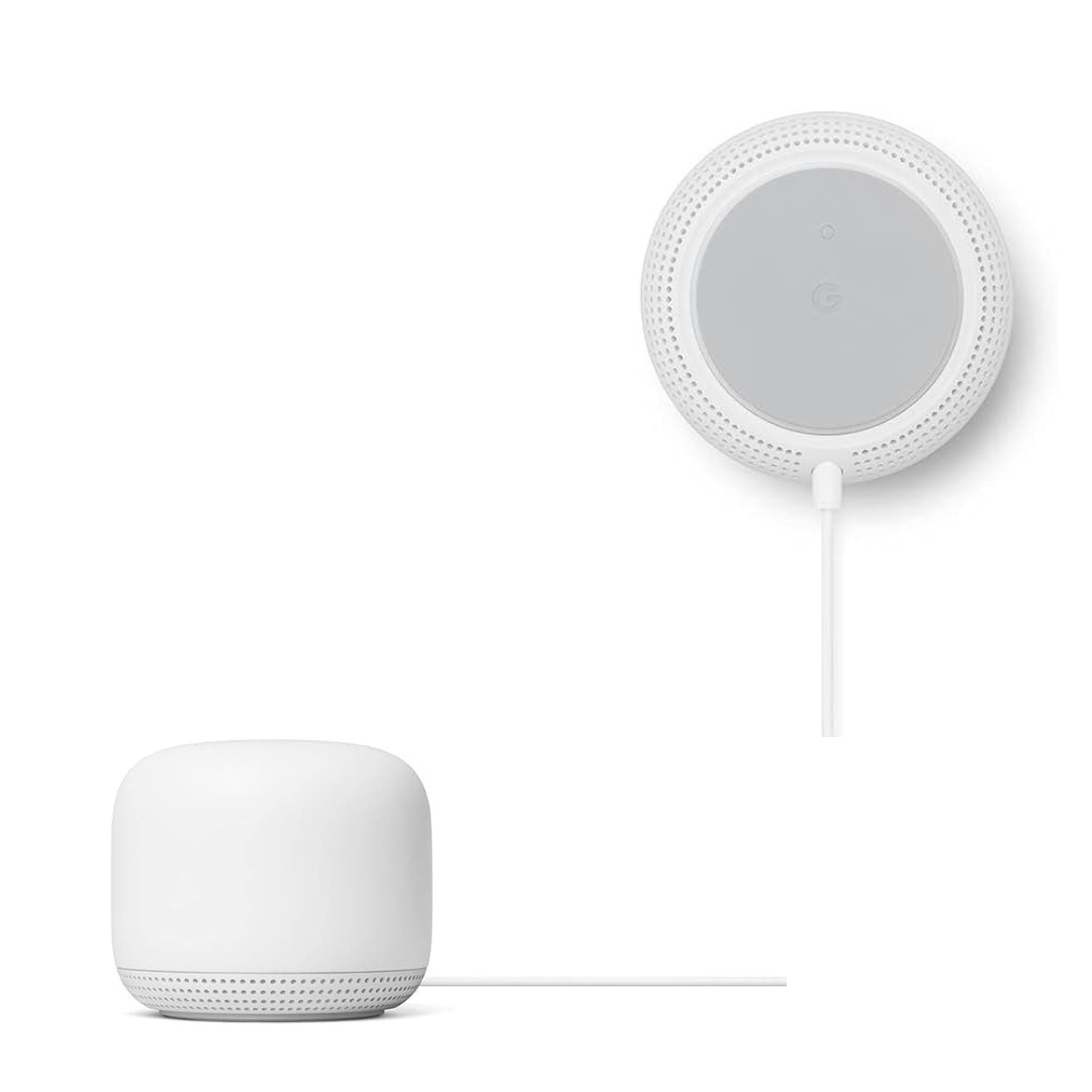 Google Nest WiFi Mesh Router 3 Pack | GA00823 | 1 Router + 2 WiFi Points | New Sealed