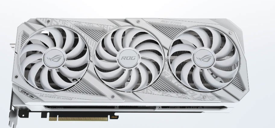 Asus NVIDIA GeForce RTX 3080 10GB GDDR6X Graphics Card White OC Edition