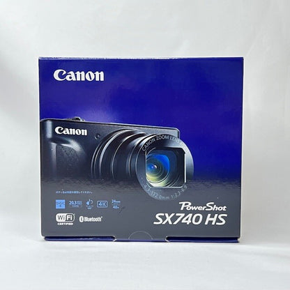 Canon PowerShot SX740 HS | 20.3MP | 4K Video | 40x Optical Zoom | Wi-Fi & Bluetooth