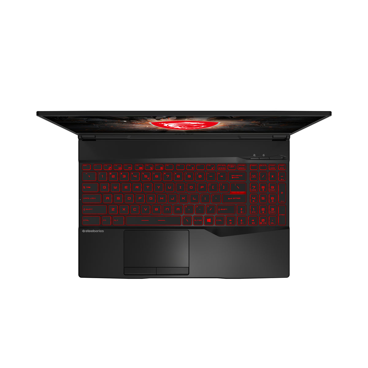 MSI GL65 Leopard, side profile view