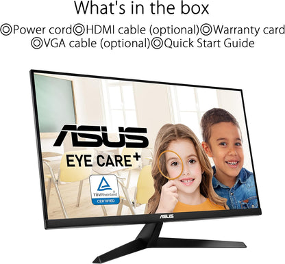 ASUS VY279HE Eye Care Monitor 27” FHD | 75Hz | IPS | 1ms | FreeSync | Eye Comfort Tech