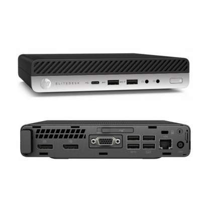 HP EliteDesk 800 G3 Mini | Core i5 7th Gen | 8GB RAM | 256GB SSD | Windows 11 Pro