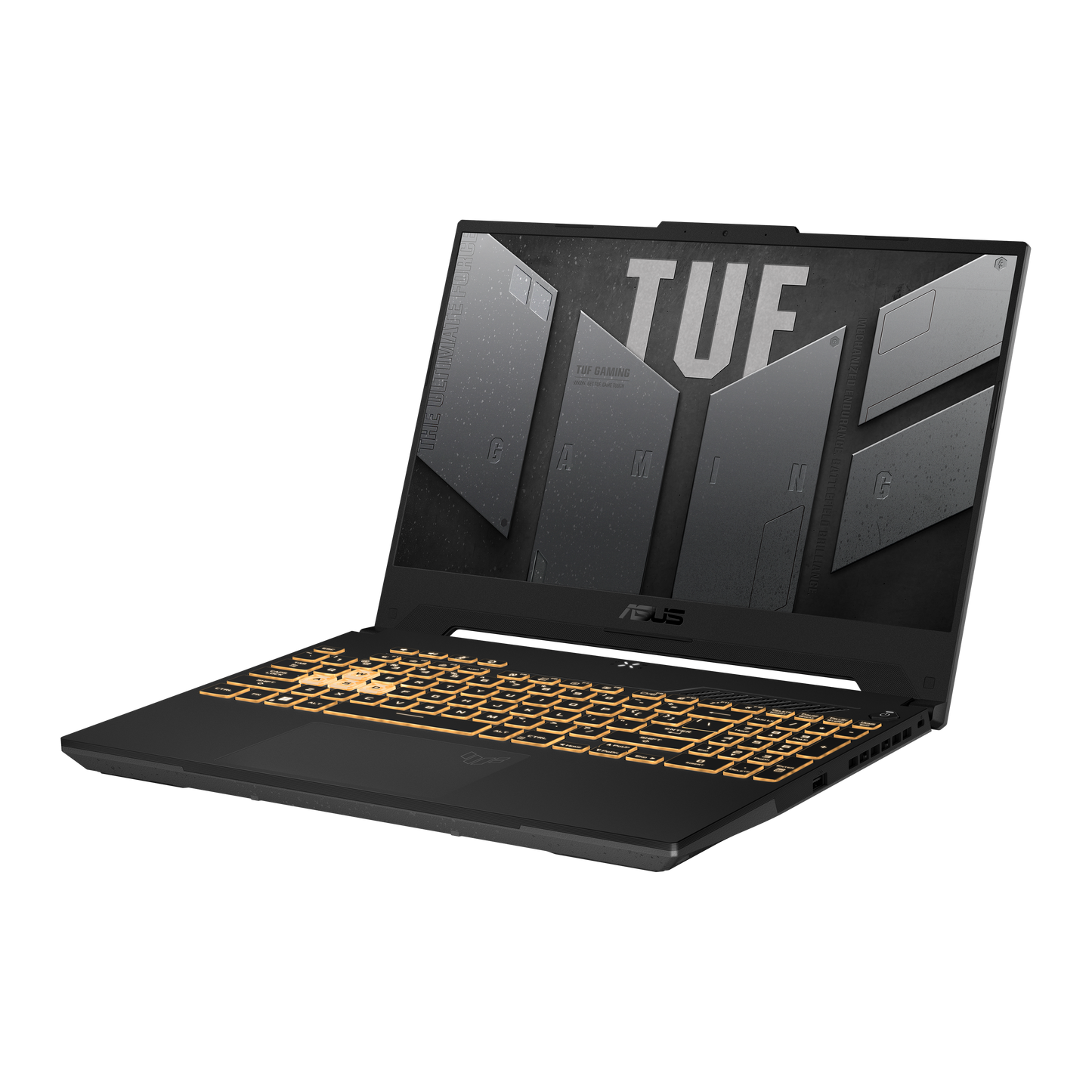 ASUS TUF Gaming F15 FX507ZM, angled view