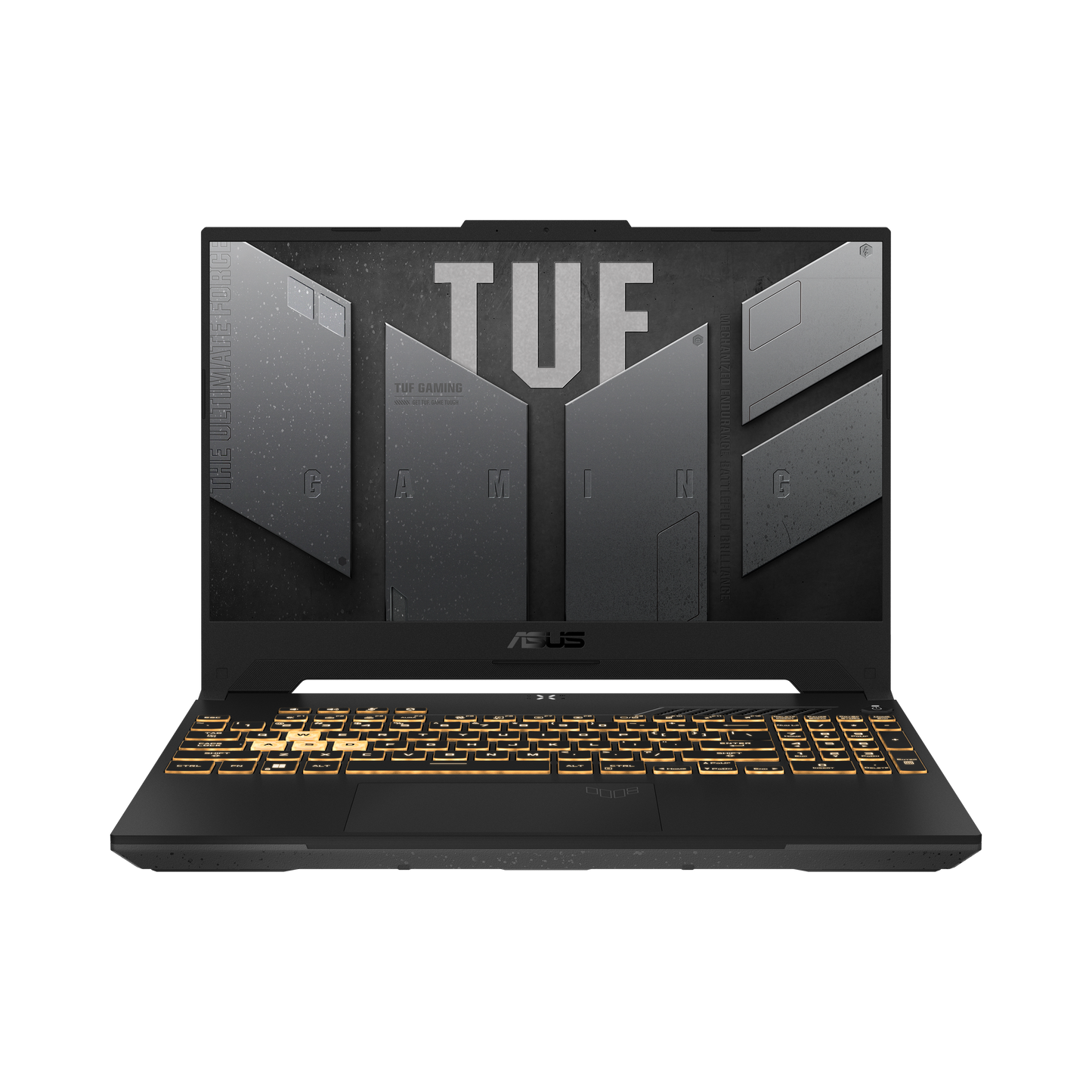 ASUS TUF Gaming F15 FX507ZM, open front view of display