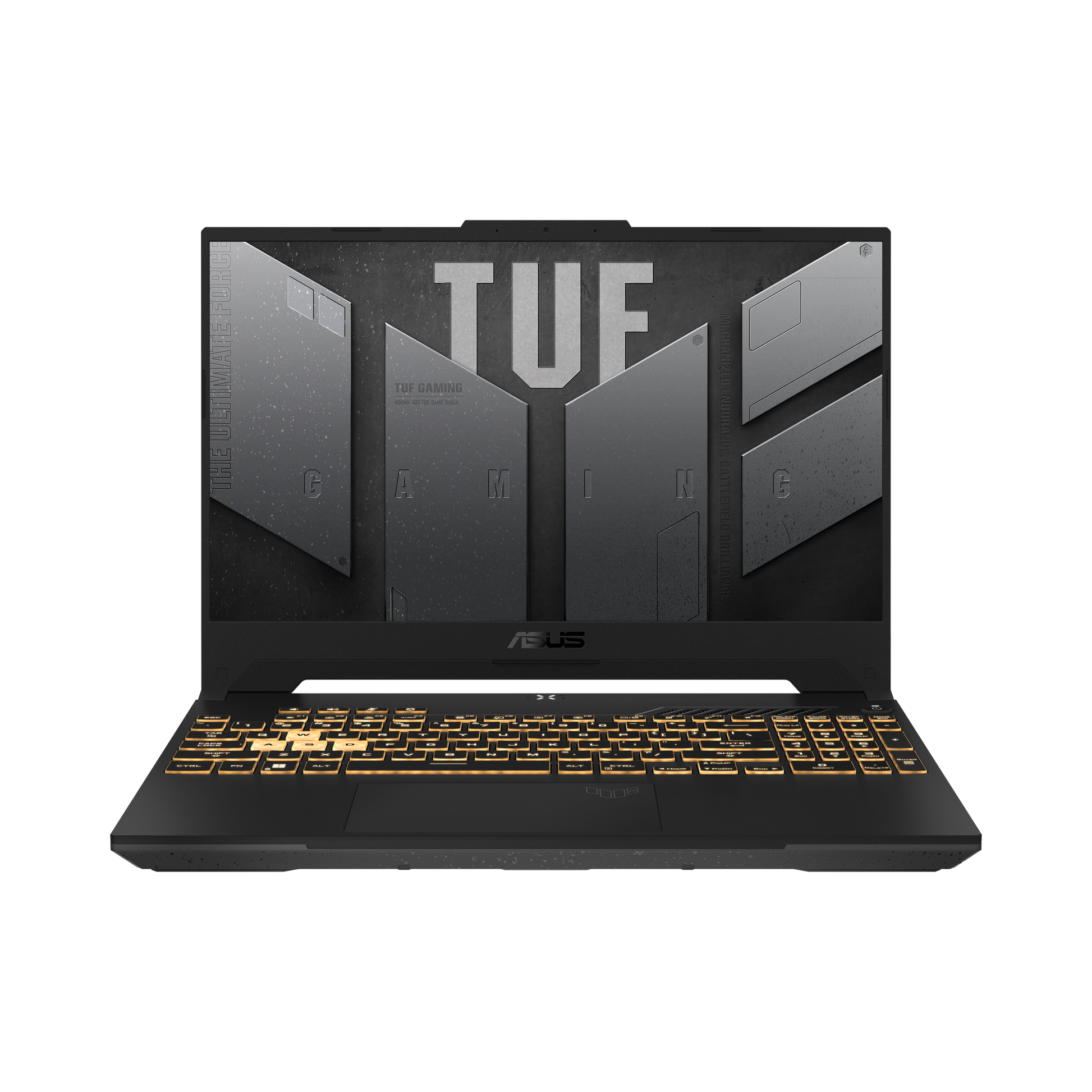 ASUS TUF Gaming F15 FX507ZM, open front view of display