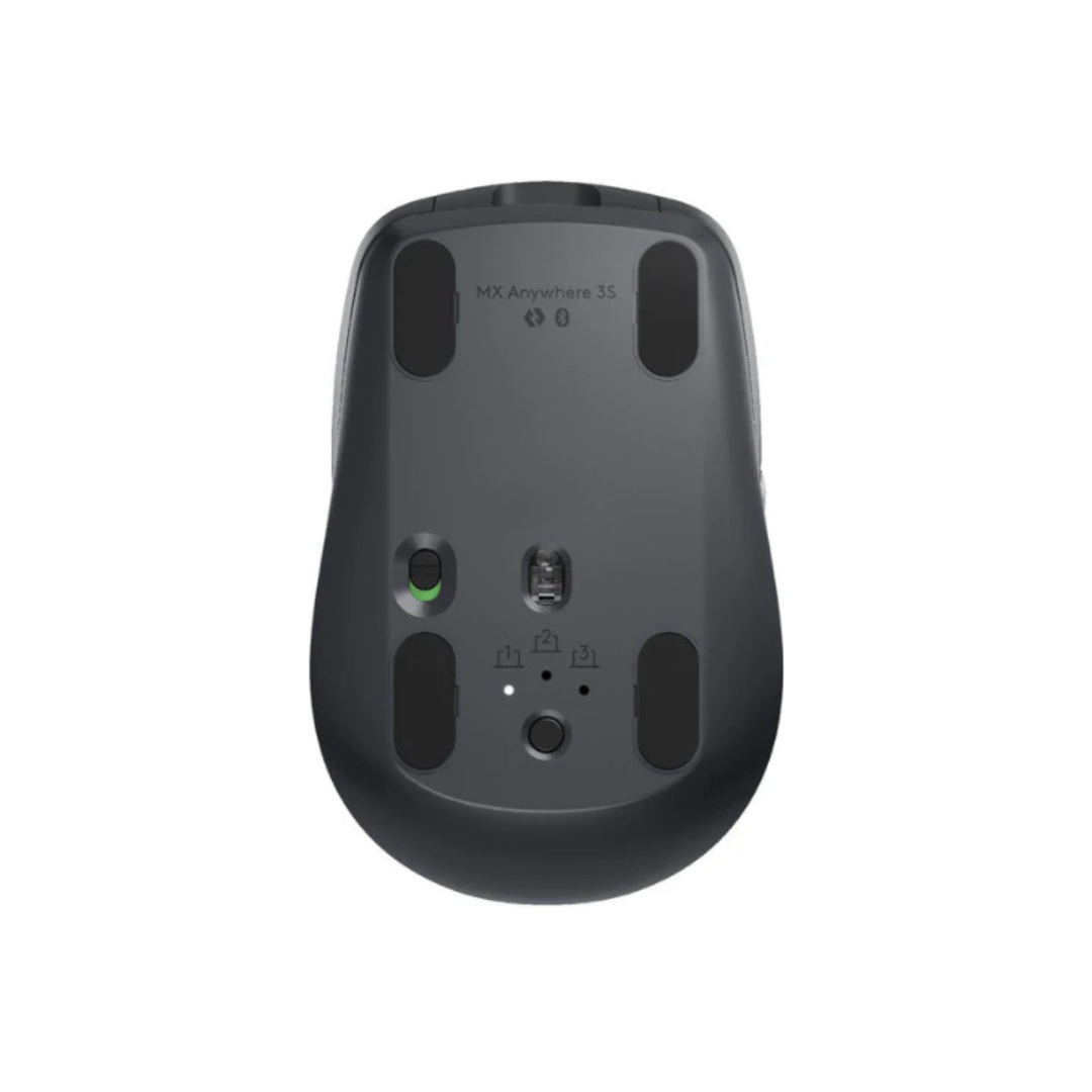 Logitech MX Anywhere 3S Wireless Mouse | 8K DPI | Silent Clicks | Multi-Device | Graphite