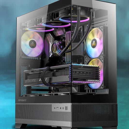 PATRIOT II ONYX PC - RTX 5080 - R7-7800X3D - 9800X3D - 9950X3D (Antec CX700 case)