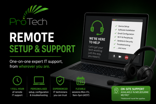 Remote Set-Up & IT Support