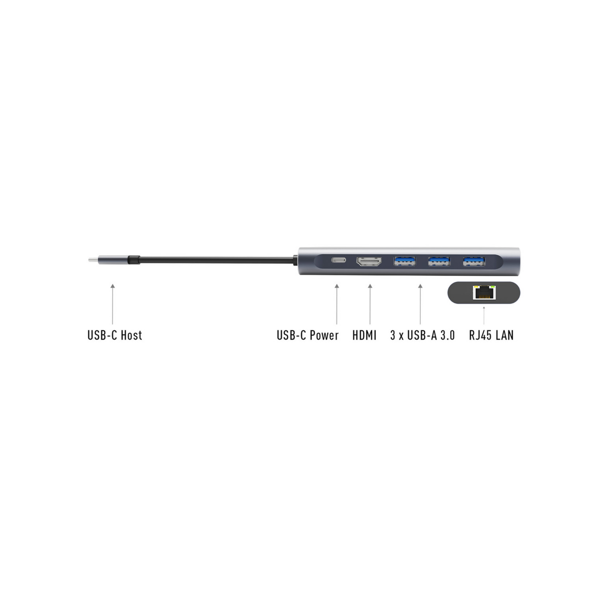 Comsol USB-C HDMI Multiport Adapter | 4K Ultra HD ProTech I.T. Solutions