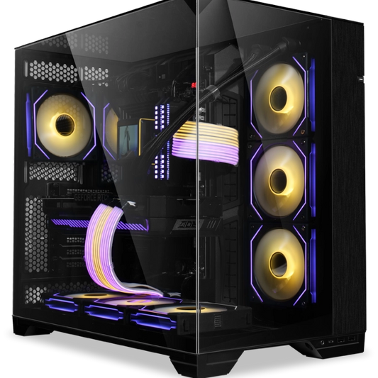 Lian Li VISION SNOW PC - RTX 5080 - Lian Li Vision case