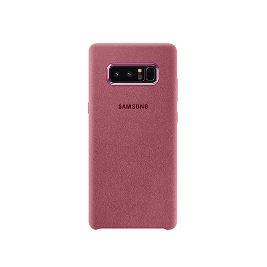 Original Samsung Alcantara Cover for Galaxy Note 8 – Pink