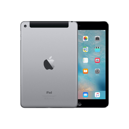 Apple iPad Mini 4 7.9" Retina Display | Wi-Fi + Cellular | 128GB Storage | Unlocked