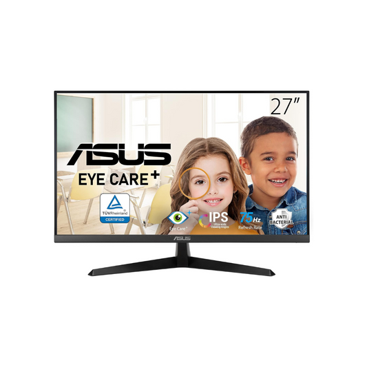 ASUS VY279HE Eye Care Monitor 27” FHD | 75Hz | IPS | 1ms | FreeSync | Eye Comfort Tech