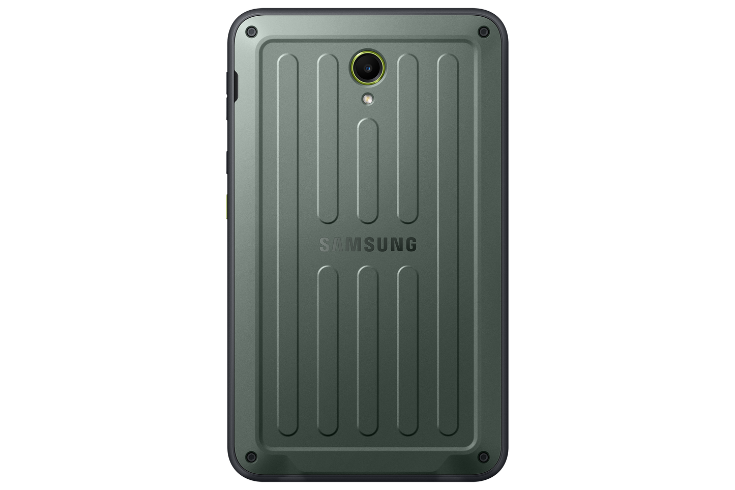Samsung Galaxy Tab Active5 5G in Green, angled view