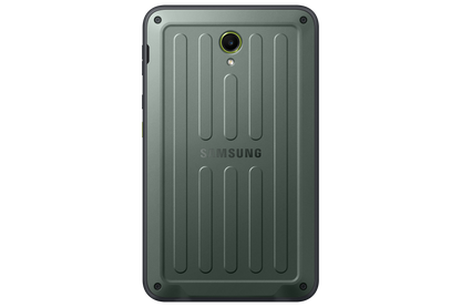 Samsung Galaxy Tab Active5 5G in Green, angled view