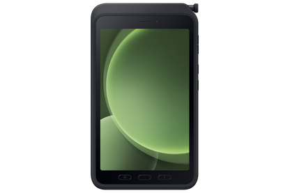 Samsung Galaxy Tab Active5 5G in Green, side profile