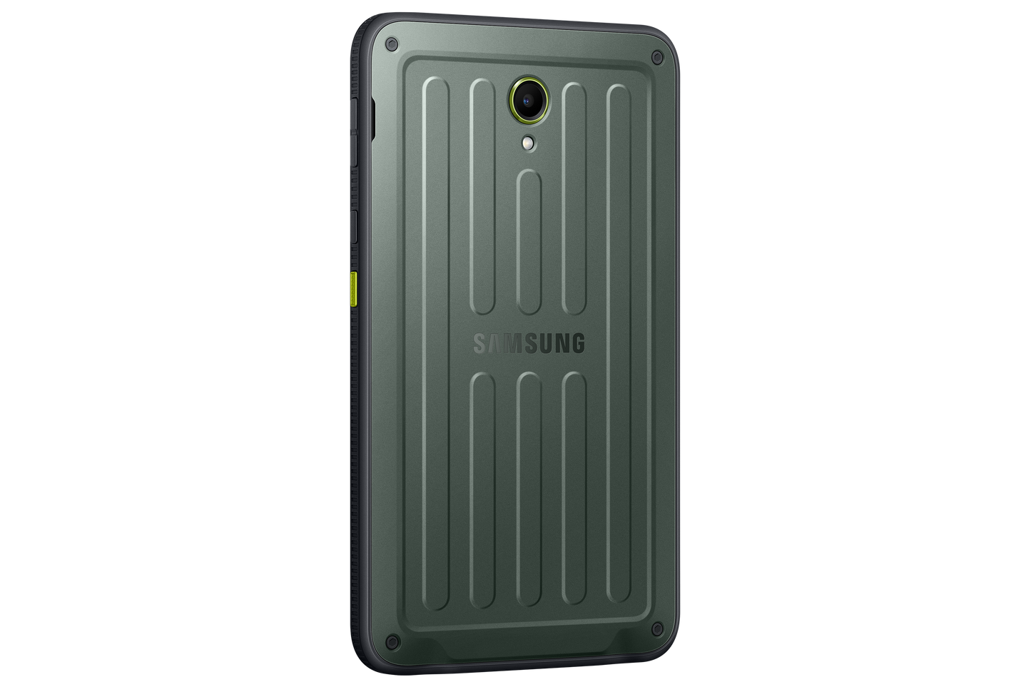 Samsung Galaxy Tab Active5 5G in Green, rear view