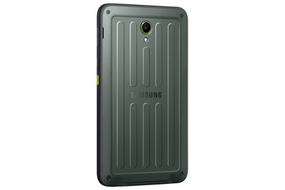 Samsung Galaxy Tab Active5 5G in Green, rear view